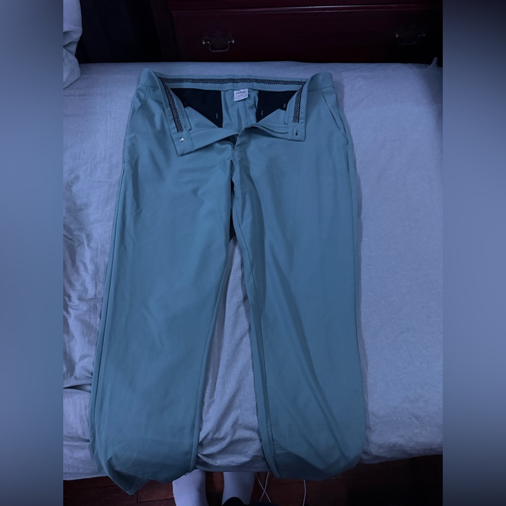 Men's Smoke Green Primo Golf Joggers